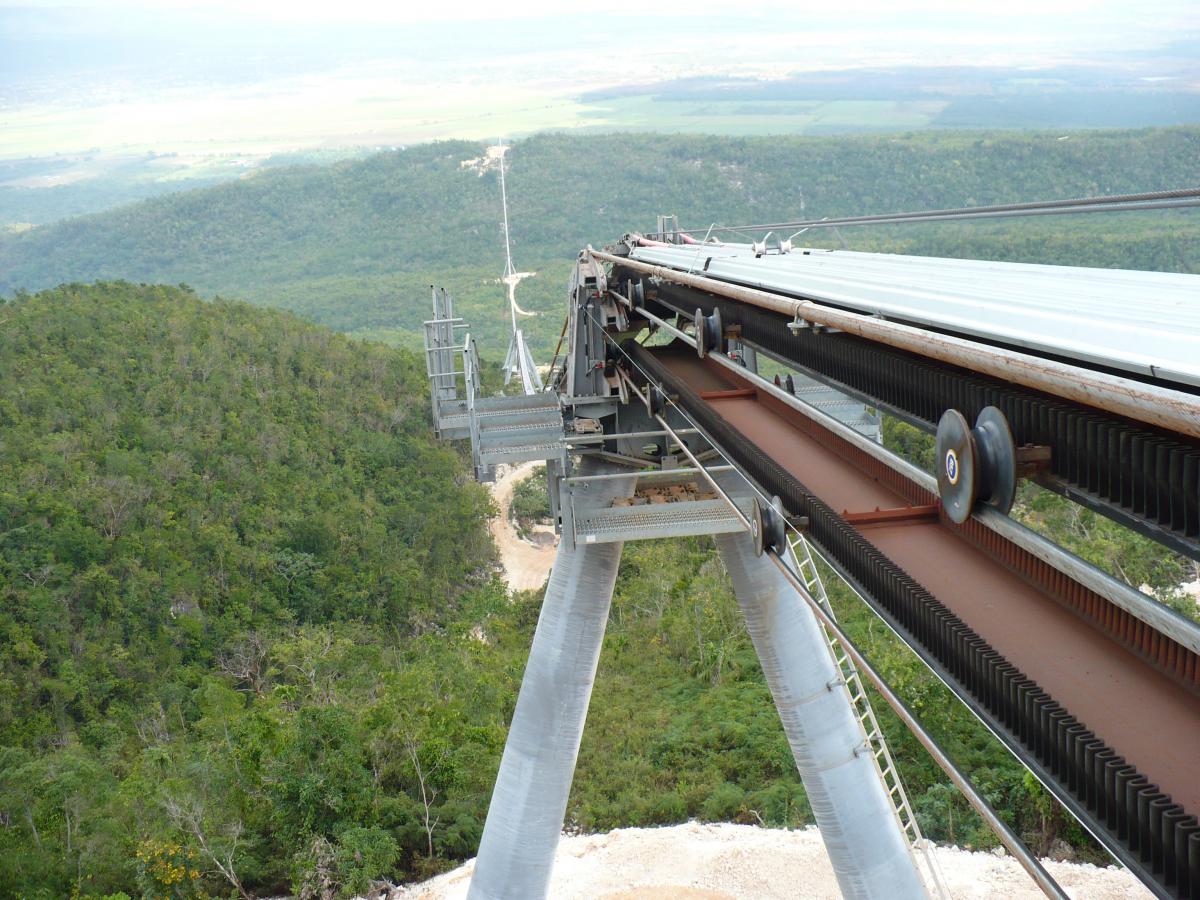 Транспортер ленточный подвесной