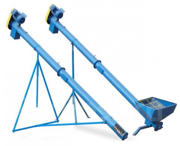 Шнеково-винтовой конвейер для зерна